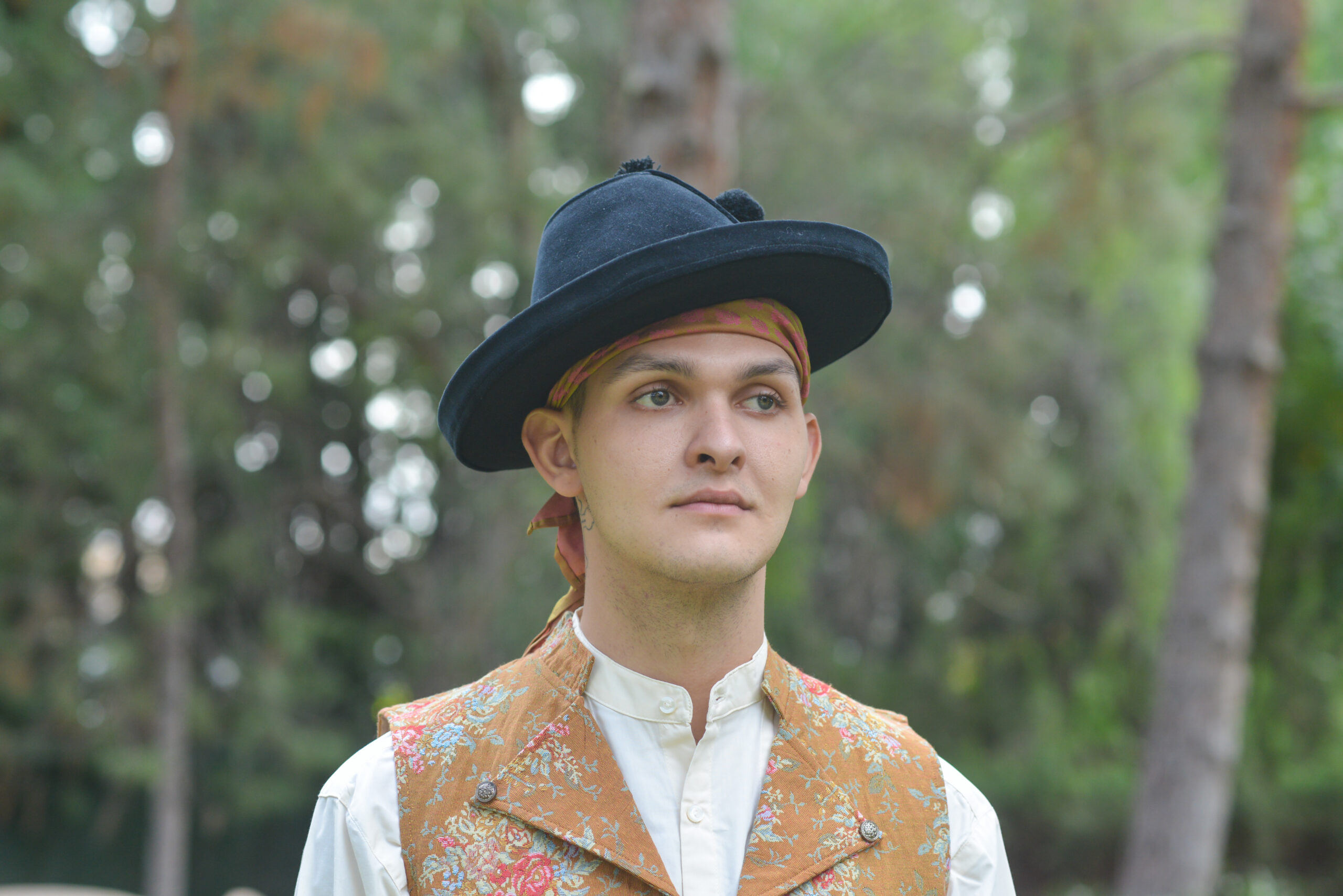 Sombrero de calañes.