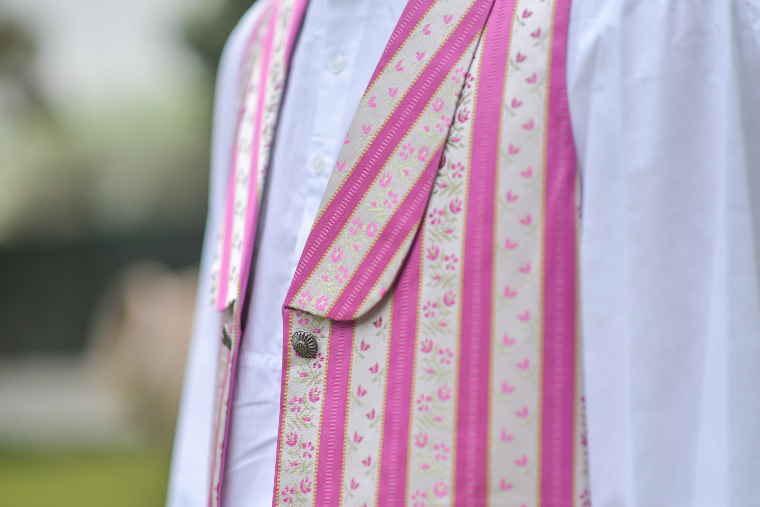 Chaleco de listas. - Imagen 2