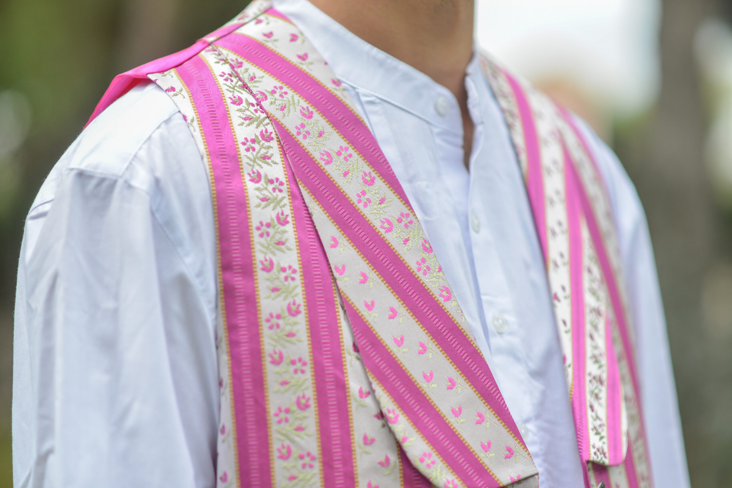 Chaleco de listas. - Imagen 3