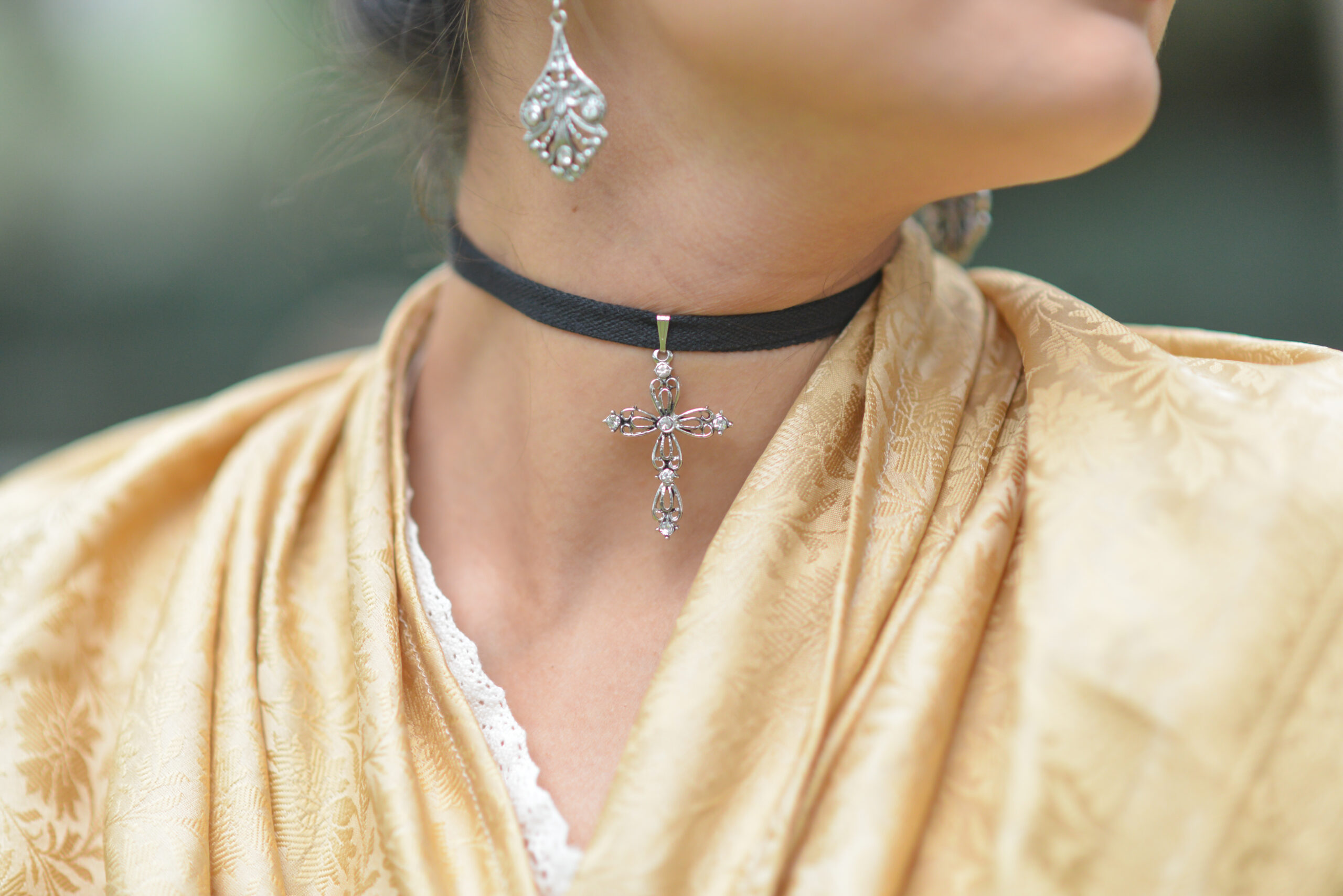 Juego de bisutería cristal. - Imagen 3