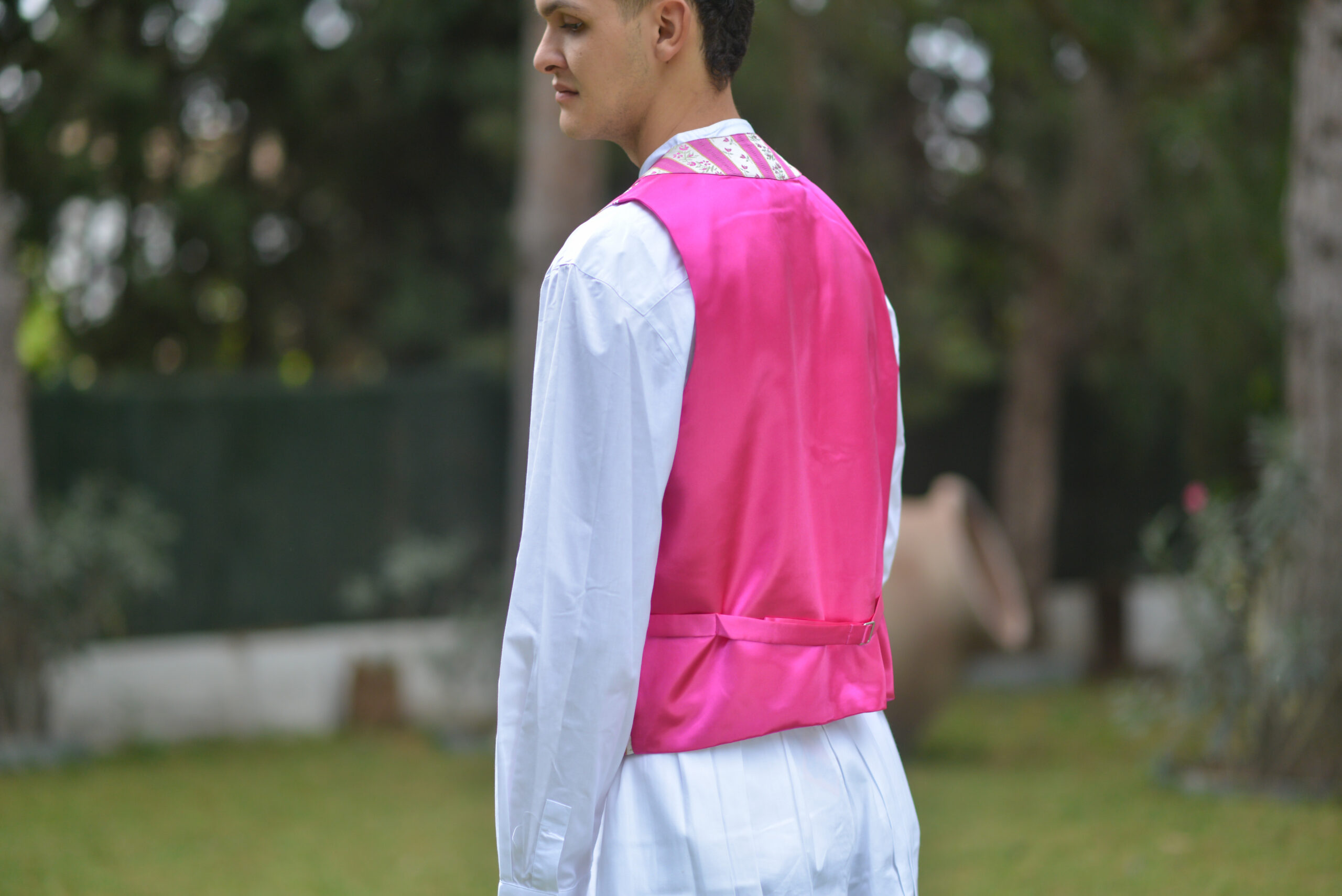 Chaleco de listas. - Imagen 4