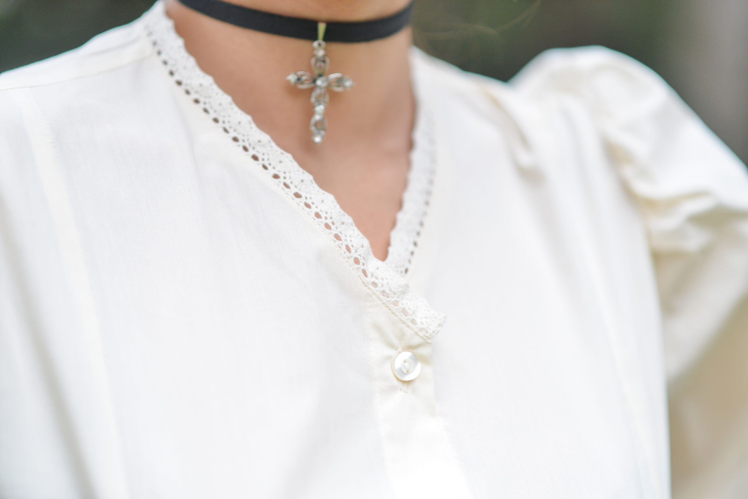 Chambra marfil. - Imagen 4