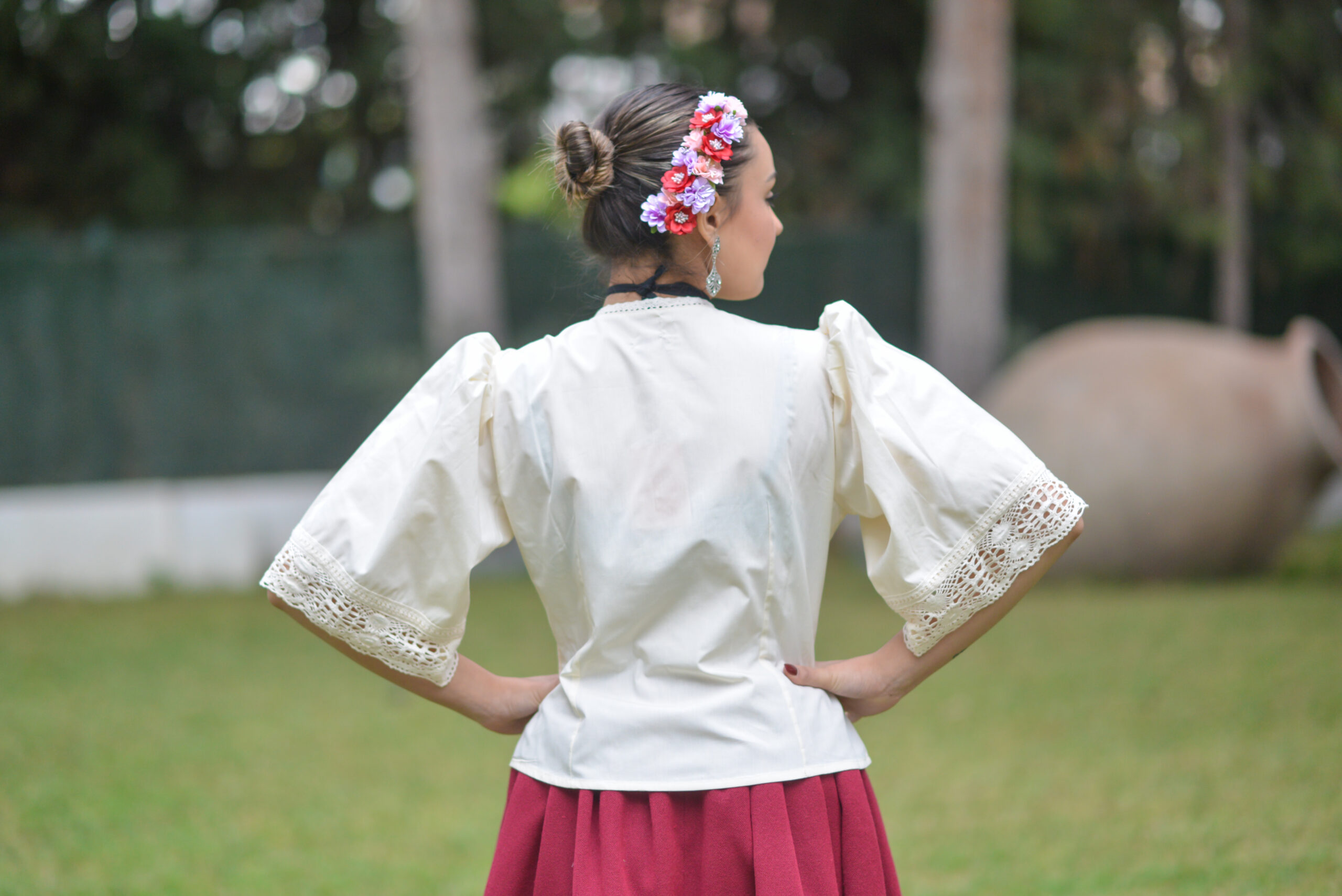 Chambra marfil. - Imagen 3