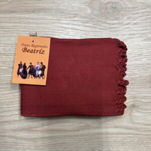 Fajín Burdeos Niño.